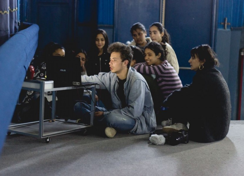 Génération Ciné with the Tunisian Federation of Film Societies, Tunis (Film Reading and Expression Workshop)